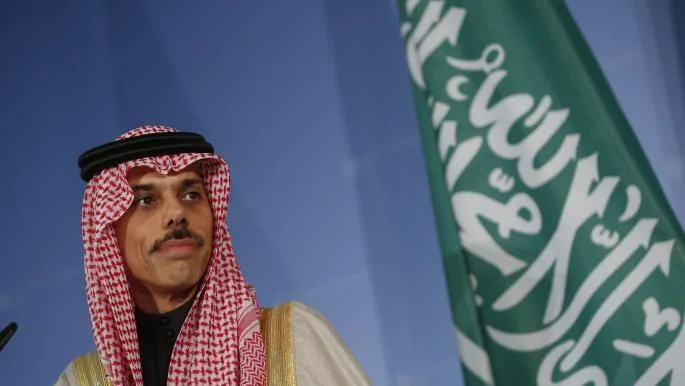 بحصة وزير الخارجية السعودي