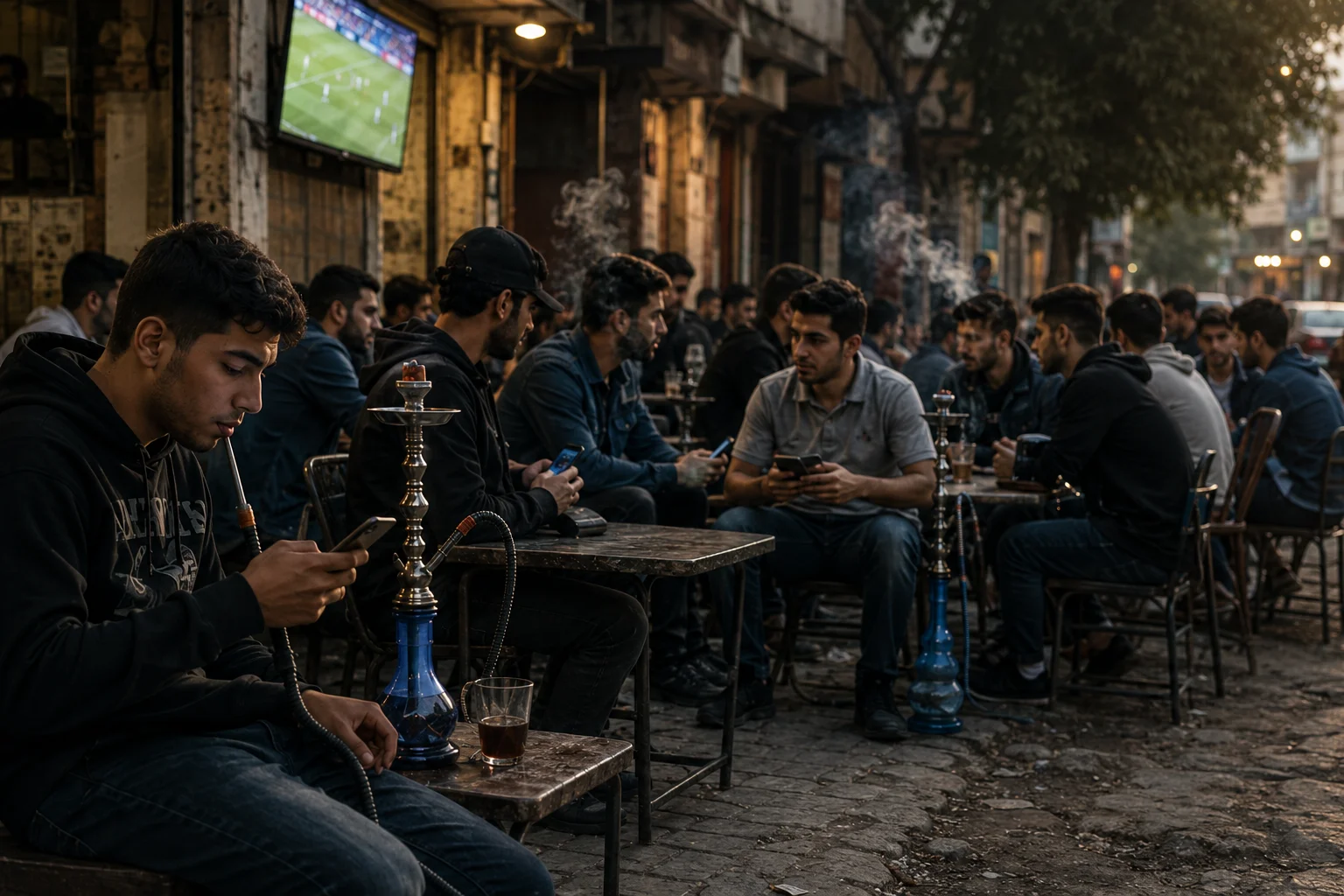 بين الكتاب والنّرجيلة.. فراغ من مسافة صفر